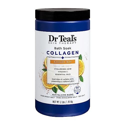 Dr Teal's Essential Oil Soak - Nourishes Skin, Relieves Stress, 50% Recycled Plastic - 2 lbs