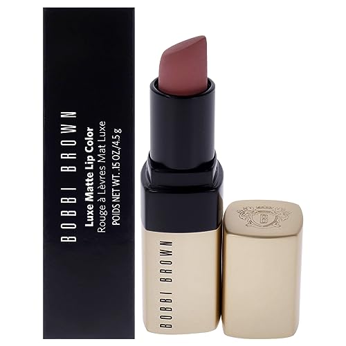 Bobbi Brown Luxe Matte Lip Color - 12-Hour Wear, Paraben-Free, Vegan - Nude Reality, 4.5g