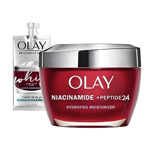 Olay Niacinamide Face Moisturizer - Hydration, Skin Renewal with 99% Pure Niacinamide - 1.7oz