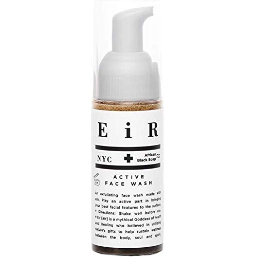 EiR NYC Face Wash & Cleanser - Gentle Exfoliation, Natural Ingredients - 2oz Rose Scent