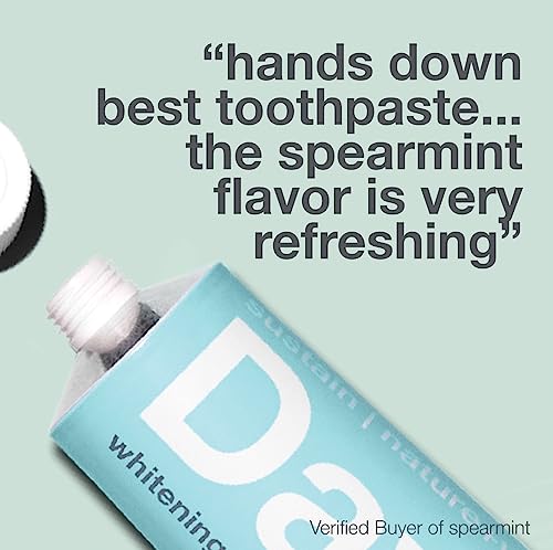 Davids Toothpaste - Fluoride-Free Whitening, Natural Spearmint, EWG Verified - 5.25oz