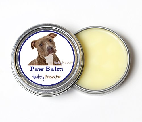 Healthy Breeds Pit Bull Dog Paw Balm - Hydrating & Soothing, 100% Organic Ingredients - 2 oz