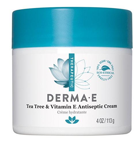 derma e Soothing Skin Balm - Antibacterial, Hydrating with Tea Tree & Vitamin E - 4 oz