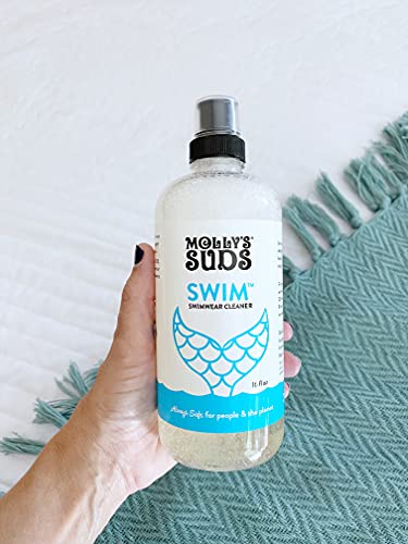 Molly's Suds Swimwear Cleaner - Revives Swimwear, Plant-Based & Color-Safe - 16 fl oz