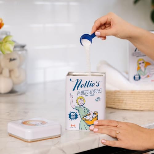 Nellie's Concentrated Laundry Detergent - Powerful Clean, Gentle on Skin - 100+ Scoops