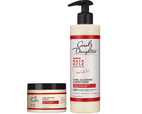 Carol's Daughter Hair Care Bundle - Deeply Moisturizes & Defines Curls, Paraben-Free - 2 Products