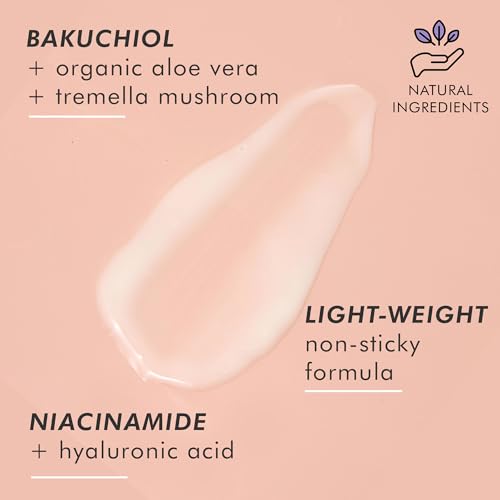 Bakuchiol Face Serum - Plant-Based Retinol Alternative, Reduces Fine Lines, 1.0 oz