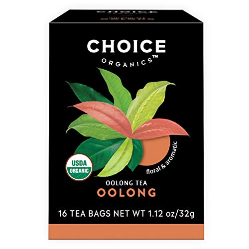 Choice Organics Oolong Tea - Floral Flavor, Fair Trade, Compostable Bags - 48 Count