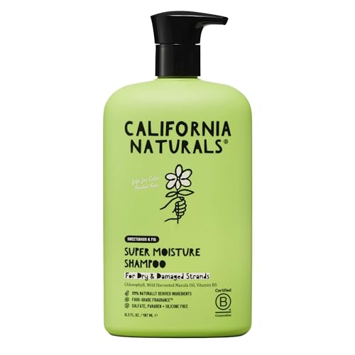 California Naturals Moisture Shampoo - Hydrates & Repairs Dry Hair, Natural Ingredients - 16.5oz