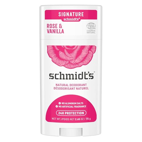 Schmidt's Essential Oil Deodorant - 24-Hour Odor Protection, Natural Ingredients - 2.65 oz