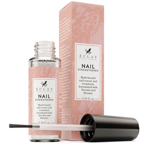 Nail Strengthener - Enhances Shine & Strength, Protects Against Cracks - 0.24 Fl Oz