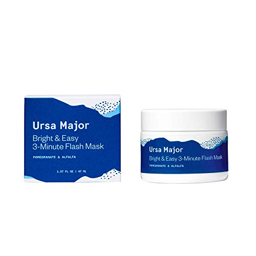 Ursa Major Face Mask - Exfoliates & Brightens Skin, Vegan & Cruelty-Free - 1.57 fl oz