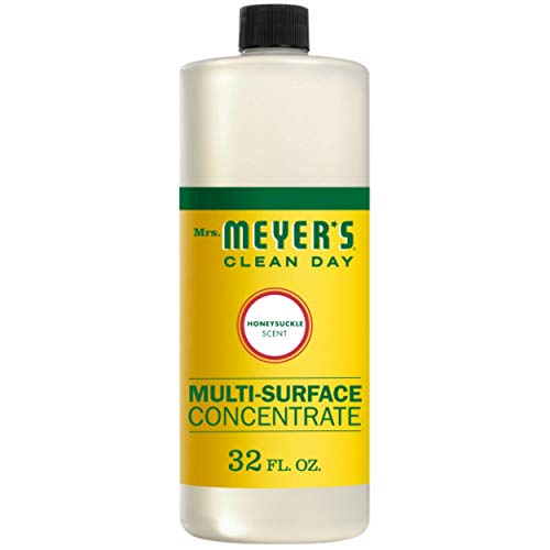 Mrs. Meyer's Multi-Surface Cleaner - Naturally Derived, Biodegradable, Honeysuckle - 32 fl. oz