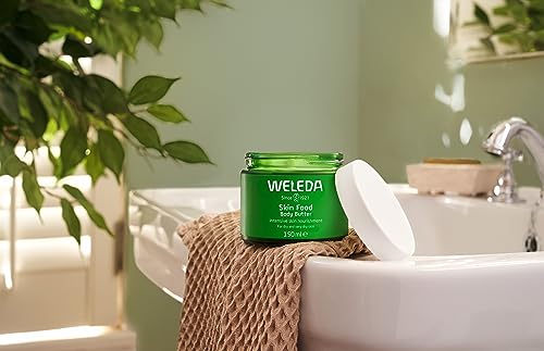 Weleda Skin Food Body Butter - Luxurious Moisture, Dermatologically Tested - 5 Fl Oz Jar