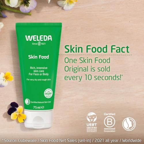 Weleda Skin Food Body Cream - Plant-Rich Hydration, Natural Ingredients - 2.5oz