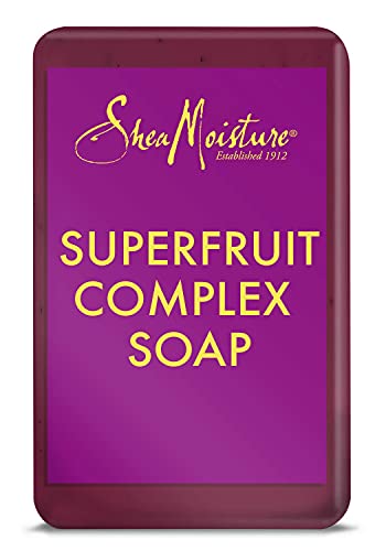 SheaMoisture Complex SuperFruit Soap Wash - Energizes & Softens Skin, Fair Trade Shea Butter - 8oz