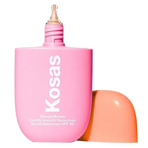 Kosas DreamBream Mineral Sunscreen SPF 40 - Hydrates, Illuminates, Peachy-Pink Tint - 1.3 Fl Oz