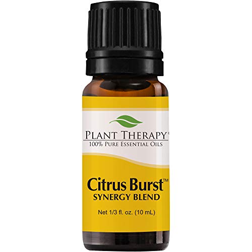 Plant Therapy Citrus Burst Essential Oil Blend - Uplifting Aroma, 100% Pure - 10 mL