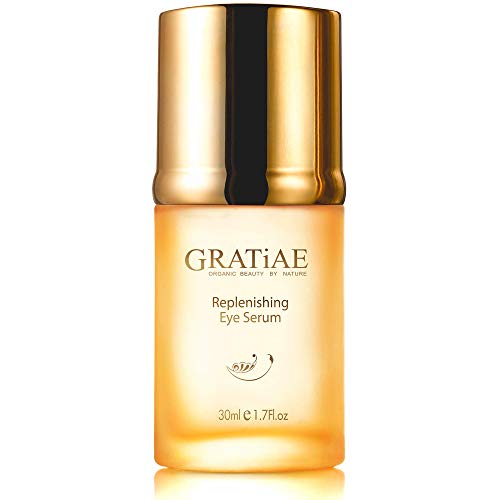 Gratiae Organics Eye Serum - Lifts, Hydrates, Brightens - Retinol & Vitamin E, 1.02oz