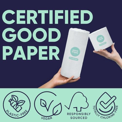 Cloud Paper Bamboo Toilet Paper - Ultra-Soft, PFAs Free, FSC Certified - 24 Rolls, 300 Sheets Each