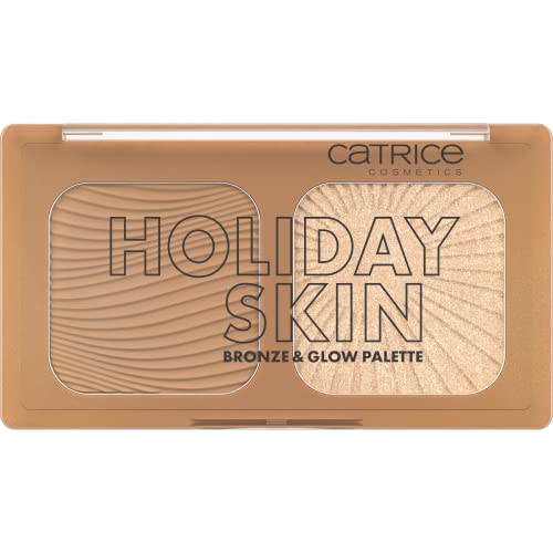 Catrice Highlighter Palette - Lightweight, Vegan, Cruelty-Free - Bronzer & Highlighter Duo