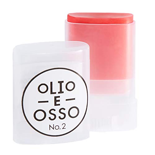 Olio E Osso Lip & Cheek Stain - Nourishing Color, Natural Ingredients - No. 2 French Melon, 0.35 oz