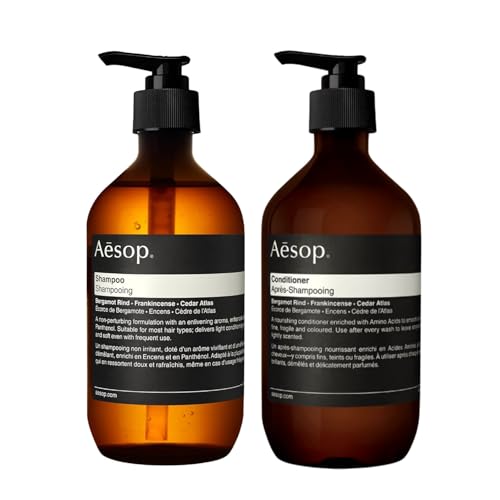 Aesop Shampoo & Conditioner Set - Cleansing, Nourishing, Vegan Formula for All Hair Types - 16.9oz