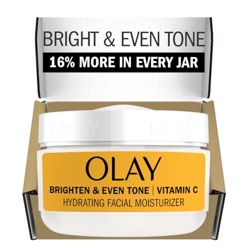 Olay Bright & Even Face Moisturizer - Brightens & Evens Skin Tone, Recyclable Jar - 2 oz