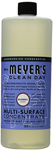 Mrs. Meyer's Multi-Surface Cleaner - Tough on Dirt, Biodegradable Formula, Bluebell Scent - 32oz