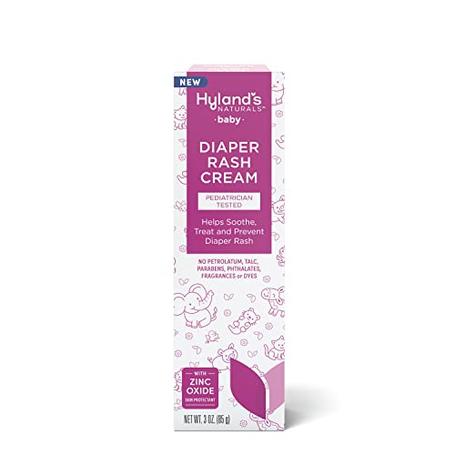 Hyland's Diaper Rash Cream - Soothes & Prevents Diaper Rash, Pediatrician Tested - 3 Oz