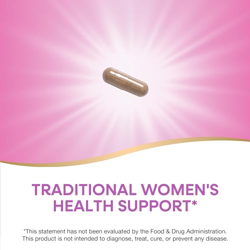 Nature's Way Herbal Supplement - Supports Women's Health, Non-GMO, Vegan - 180 Capsules