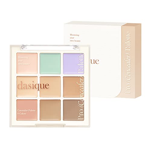 Dasique Pro Concealer Palette - Custom Color Correction, Vegan, 01 Cover - Multi-Skin Tone Use