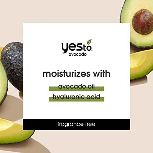 Yes To Avocado Eye Cream - Hydrating Treatment with Hyaluronic Acid & Omega-3s - 0.5 Fl Oz