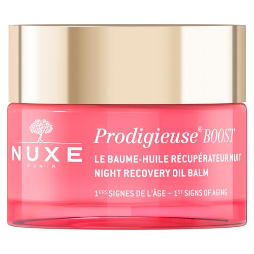 NUXE Prodigieuse Boost Night Recovery Oil Balm - Hydrating, 93% Natural Ingredients - 50ml