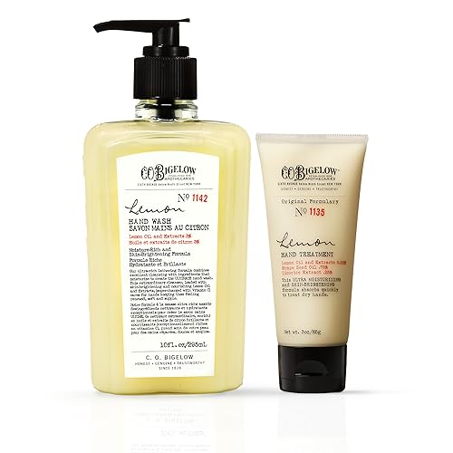 C.O. Bigelow Hand Soap Set - Nourishing Hydration with Vitamin C & Aloe, 10 fl oz + 3 oz Lotion