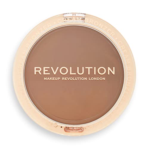 Revolution Beauty Ultra Cream Bronzer - Buildable, Blendable, Vegan, Light 0.24 Oz