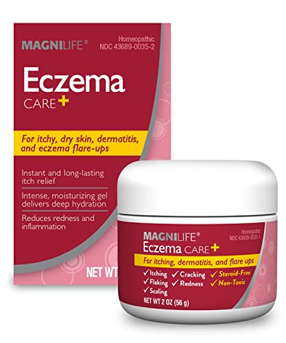 MagniLife Eczema Cream - Fast Relief for Itchy, Dry Skin, Natural Ingredients - 2 oz