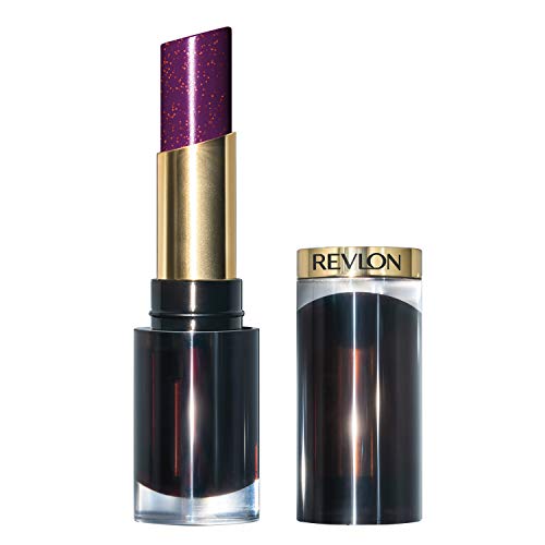 Revlon Super Lustrous Glass Shine Lipstick - Intense Moisture, Glossy Finish - Sleek Mulberry 0.15oz