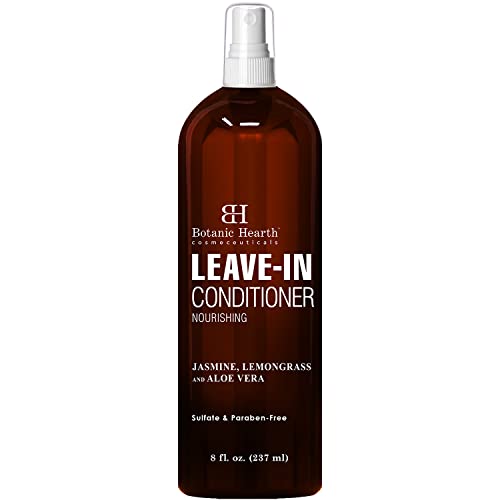 Botanic Hearth Leave In Conditioner Spray - Strengthens, Adds Volume & Manageability - 8 fl oz