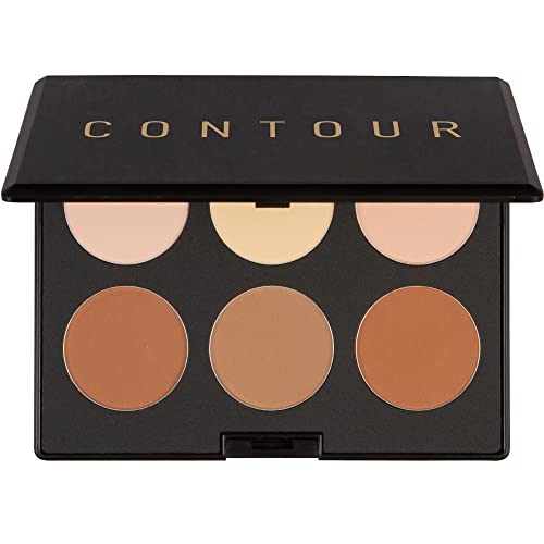 Elizabeth Mott Bronzer Contour Kit - 6 Shades for Natural Glow, Cruelty Free & Paraben Free