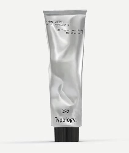 Typology Body Cream - Hydrating Formula for All Skin Types, Vegan, 30ml + NEST Tangerine Cream