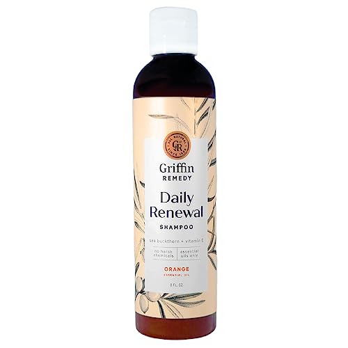 Griffin Remedy Moisturizing Shampoo - Nourishing, Vegan, Sulfate & Paraben Free - 8 fl oz