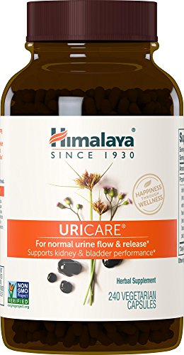 Himalaya UriCare Herbal Supplement - Kidney & Bladder Support, Non-GMO, Vegetarian - 240 Capsules