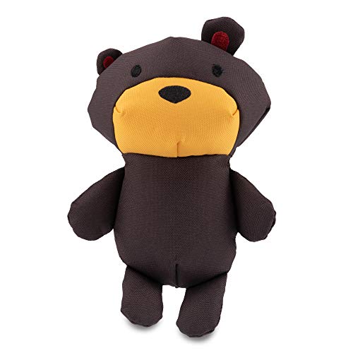 Beco Cuddly Soft Teddy Dog Toy - Durable Double Seams, Recycled Materials - 85% Recycled Polyester