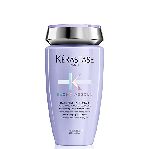 Kerastase Blond Absolu Shampoo - Neutralizes Brassiness, Hydrates & Protects - 8.5 Fl Oz