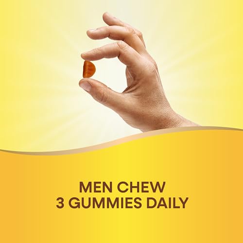 Nature’s Way Alive! Men’s 50+ Multivitamin - Supports Heart, Brain & Muscle Health - 75 Gummies