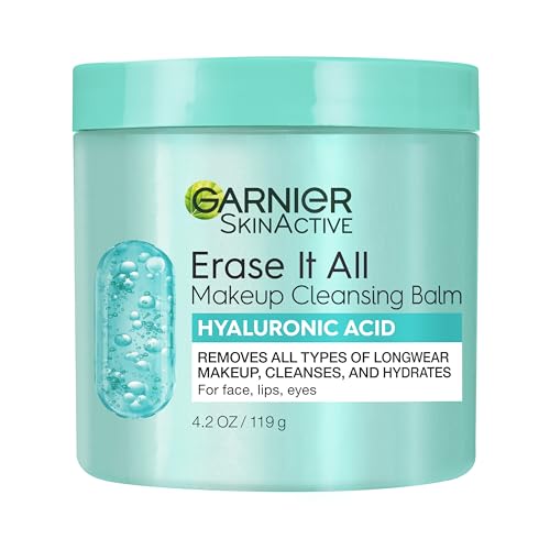 Garnier Makeup Remover Balm - Hydrating Cleansing with Hyaluronic Acid, 24H Moisture - 4.2oz