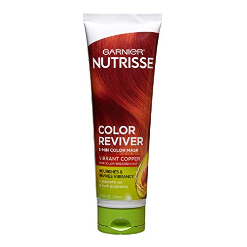 Garnier Nutrisse Hair Color Refreshing Mask - Nourishing, Vibrant Copper, 4.2 fl. oz.