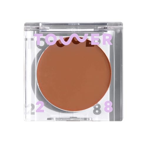 Tower 28 Sculptino Soft-Matte Bronzer - Blendable, Sensitive Skin Safe - Shade Getty, 0.16 FL Oz