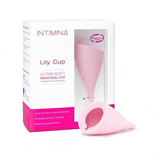 Intimina Lily Cup Size A - Ultra-Soft Menstrual Cup, 12-Hour Protection, Medical-Grade Silicone